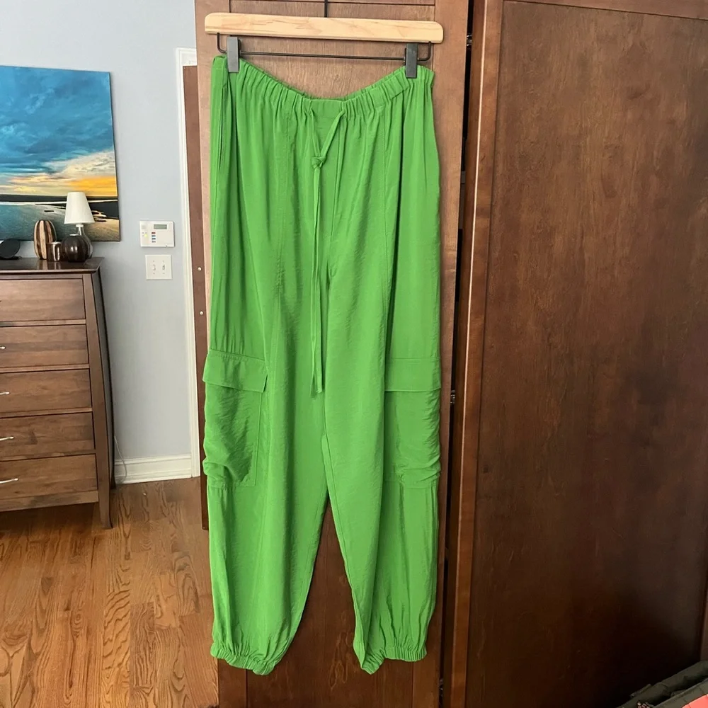 by Anthropologie Cargo Parachute Pants - Picture 2 of 11